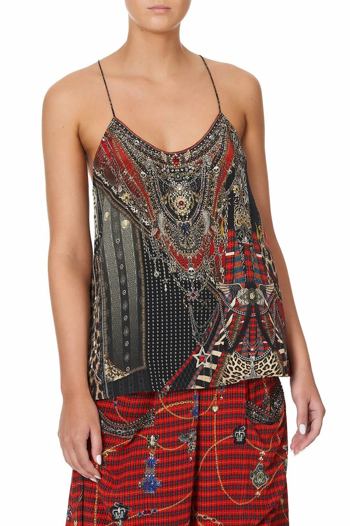 Camilla EBoutique (US) T BACK SHOESTRING TOP LONDON CALLING Sale Clothing