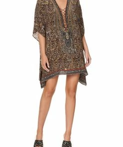 Camilla EBoutique (US) SHORT LACE UP KAFTAN POETIC ANARCHY Up To 30% Off