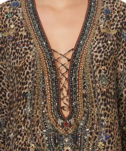 Camilla EBoutique (US) SHORT LACE UP KAFTAN POETIC ANARCHY Up To 30% Off