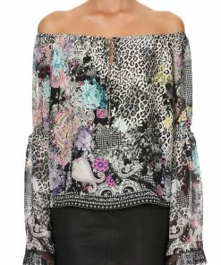 Camilla EBoutique (US) Up To 40% Off DROP SHOULDER BELL SLEEVE TOP SID THE KID