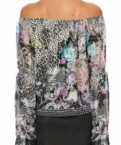 Camilla EBoutique (US) Up To 40% Off DROP SHOULDER BELL SLEEVE TOP SID THE KID