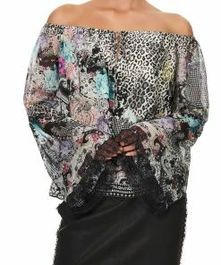 Camilla EBoutique (US) Up To 40% Off DROP SHOULDER BELL SLEEVE TOP SID THE KID