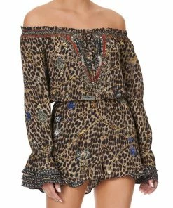 Camilla EBoutique (US) DROP SHOULDER FRILL PLAYSUIT POETIC ANARCHY Up To 30% Off