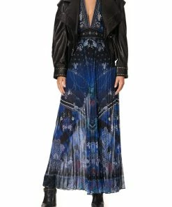 Camilla EBoutique (US) TIE NECK HALTER JUMPSUIT CAMDEN MOON Sale Clothing