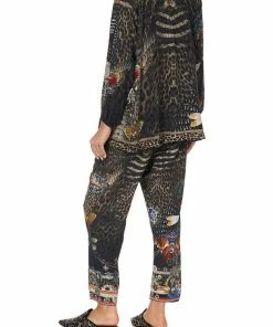 Camilla EBoutique (US) Up To 30% Off LACE UP BLOUSE TREASURE CHASER