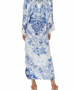 Camilla EBoutique (US) Up To 30% Off SPLIT HEM LACE UP KAFTAN HIGH TEA