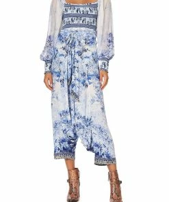 Camilla EBoutique (US) SHIRRED BODICE BLOUSE HIGH TEA