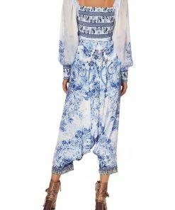 Camilla EBoutique (US) SHIRRED BODICE BLOUSE HIGH TEA