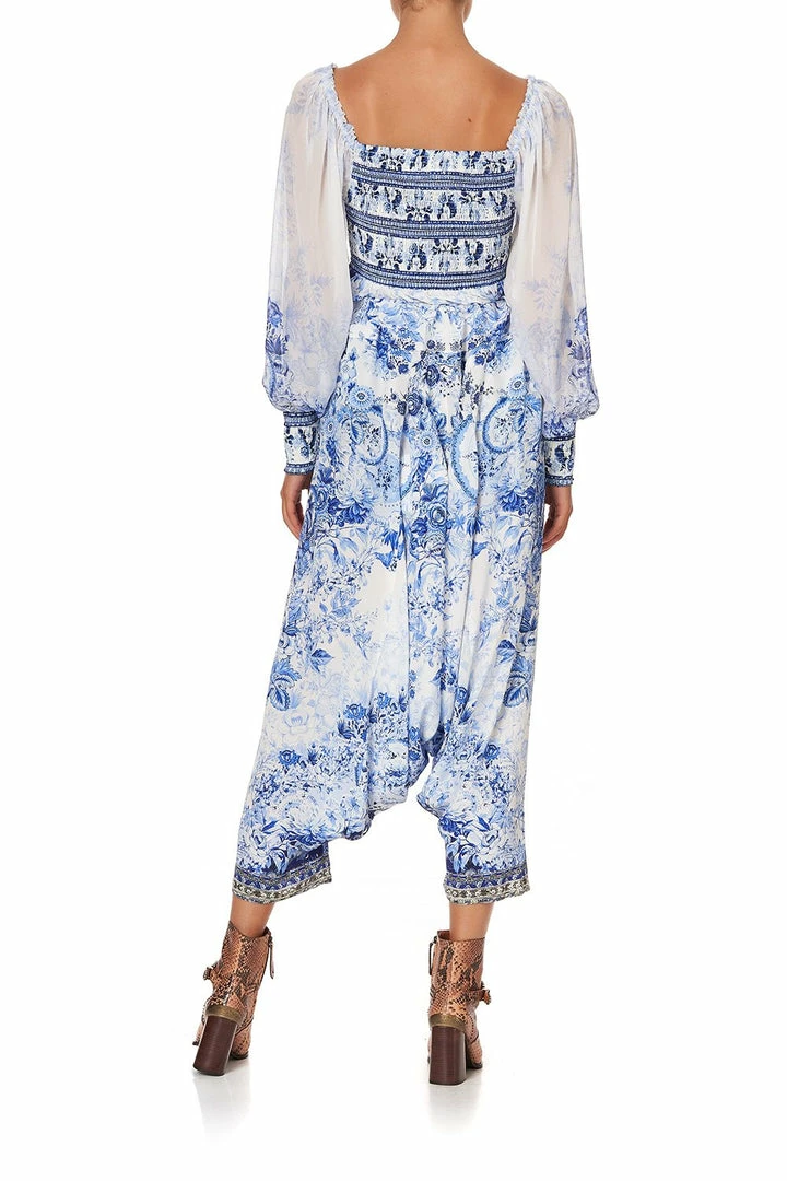 Camilla EBoutique (US) SHIRRED BODICE BLOUSE HIGH TEA