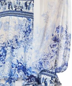 Camilla EBoutique (US) SHIRRED BODICE BLOUSE HIGH TEA