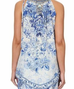 Camilla EBoutique (US) HANDKERCHIEF HEM TANK HIGH TEA Up To 30% Off