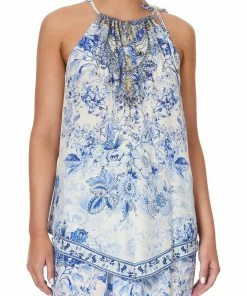 Camilla EBoutique (US) HANDKERCHIEF HEM TANK HIGH TEA Up To 30% Off