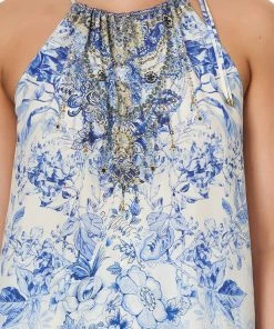 Camilla EBoutique (US) HANDKERCHIEF HEM TANK HIGH TEA Up To 30% Off