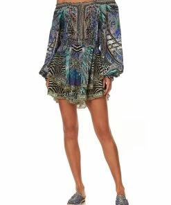 Camilla EBoutique (US) TIERED MINI DRESS ANIMAL ARMY Up To 30% Off