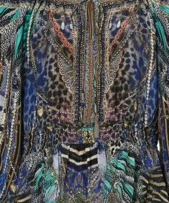 Camilla EBoutique (US) TIERED MINI DRESS ANIMAL ARMY Up To 30% Off