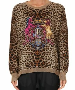 Camilla EBoutique (US) KNIT PRINTED JUMPER POETIC ANARCHY Up To 30% Off