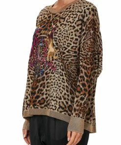 Camilla EBoutique (US) KNIT PRINTED JUMPER POETIC ANARCHY Up To 30% Off