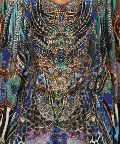 Camilla EBoutique (US) DROP SHOULDER PLAYSUIT ANIMAL ARMY