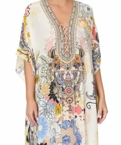 Camilla EBoutique (US) LACE UP KAFTAN BRITAIN BOUQUET