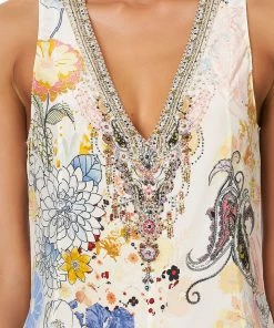 Camilla EBoutique (US) RUFFLE HEM PLAYSUIT BRITAIN BOUQUET