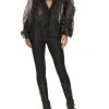 Camilla EBoutique (US) RUCHED SLEEVE BLAZER PUNK OF PRIMROSE