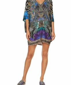 Camilla EBoutique (US) BAT SLEEVE DRESS ANIMAL ARMY Up To 30% Off