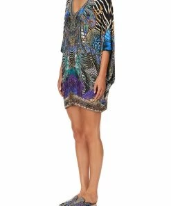 Camilla EBoutique (US) BAT SLEEVE DRESS ANIMAL ARMY Up To 30% Off