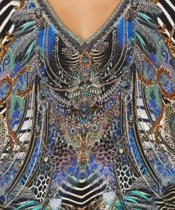 Camilla EBoutique (US) BAT SLEEVE DRESS ANIMAL ARMY Up To 30% Off