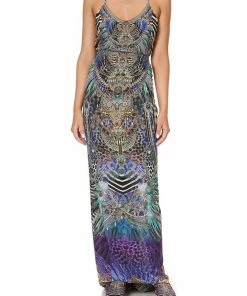 Camilla EBoutique (US) ROUND NECK KAFTAN ANIMAL ARMY