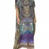 Camilla EBoutique (US) ROUND NECK KAFTAN ANIMAL ARMY