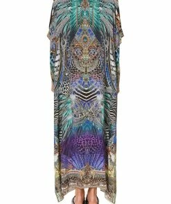 Camilla EBoutique (US) ROUND NECK KAFTAN ANIMAL ARMY