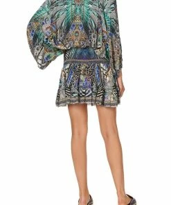 Camilla EBoutique (US) BUTTON DOWN FRILL SKIRT ANIMAL ARMY Sale Clothing