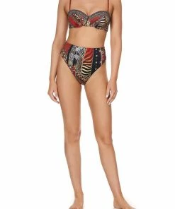 Camilla EBoutique (US) Sale Swimwear HIGH WAISTED PANT WITH EYELET TRIM LONDON CALLING