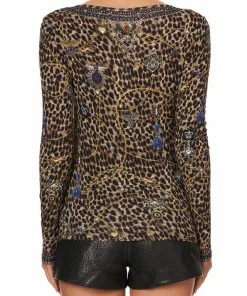 Camilla EBoutique (US) Up To 30% Off LONG SLEEVE FITTED TOP POETIC ANARCHY