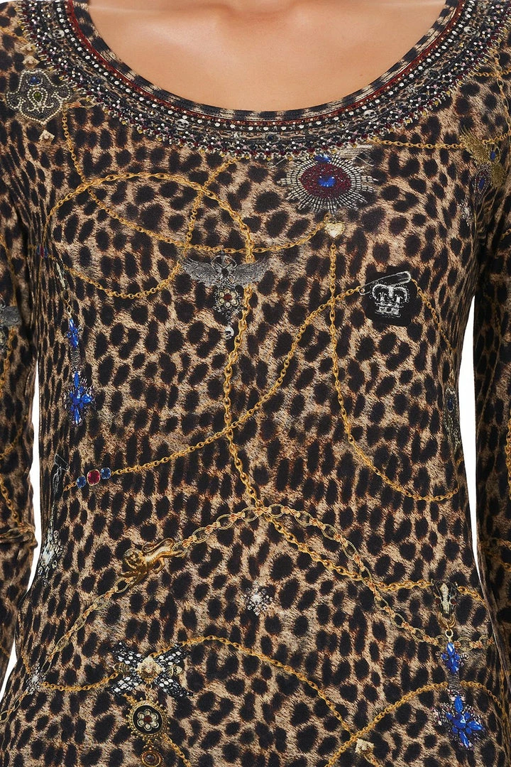 Camilla EBoutique (US) Up To 30% Off LONG SLEEVE FITTED TOP POETIC ANARCHY