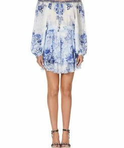 Camilla EBoutique (US) TIERED MINI DRESS HIGH TEA
