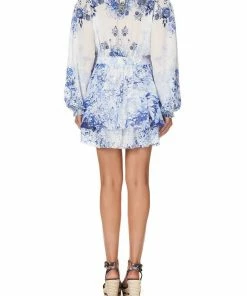 Camilla EBoutique (US) TIERED MINI DRESS HIGH TEA