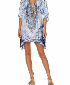 Camilla EBoutique (US) SHORT LACE UP KAFTAN HIGH TEA