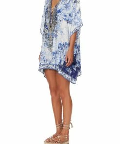 Camilla EBoutique (US) SHORT LACE UP KAFTAN HIGH TEA