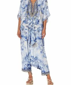 Camilla EBoutique (US) SHORT LACE UP KAFTAN HIGH TEA