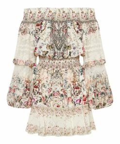 Camilla EBoutique (US) Sale Clothing OFF SHOULDER SHORT DRESS LONDON LOOMS