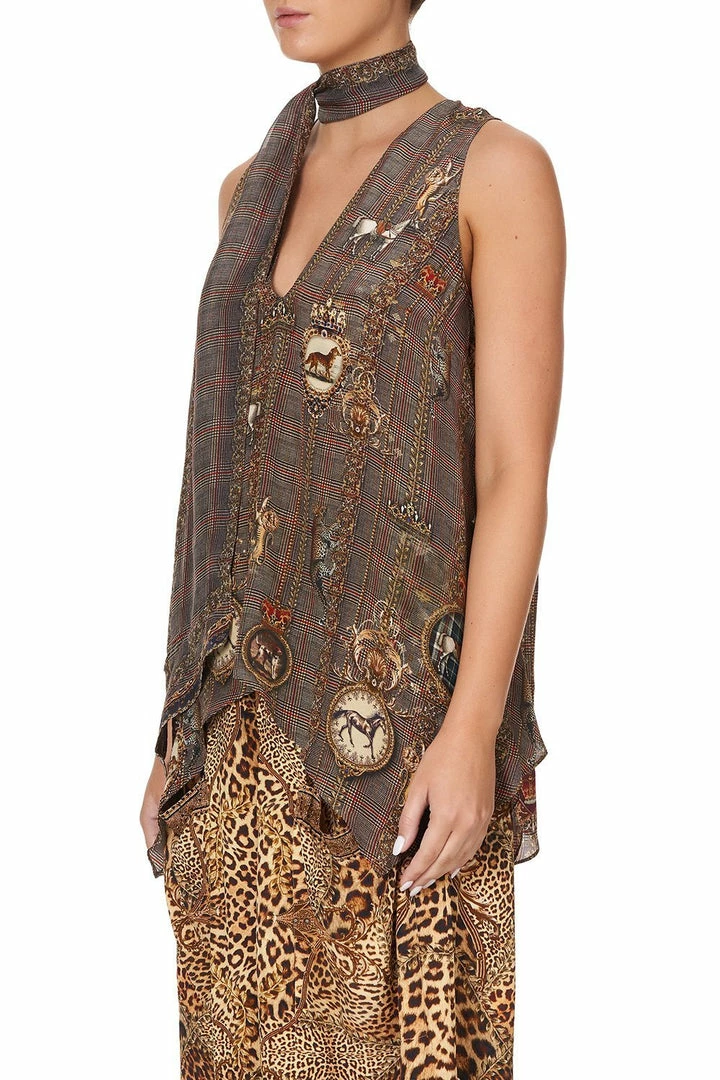 Camilla EBoutique (US) Up To 30% Off HANDKERCHIEF HEM TOP LADY LODGE