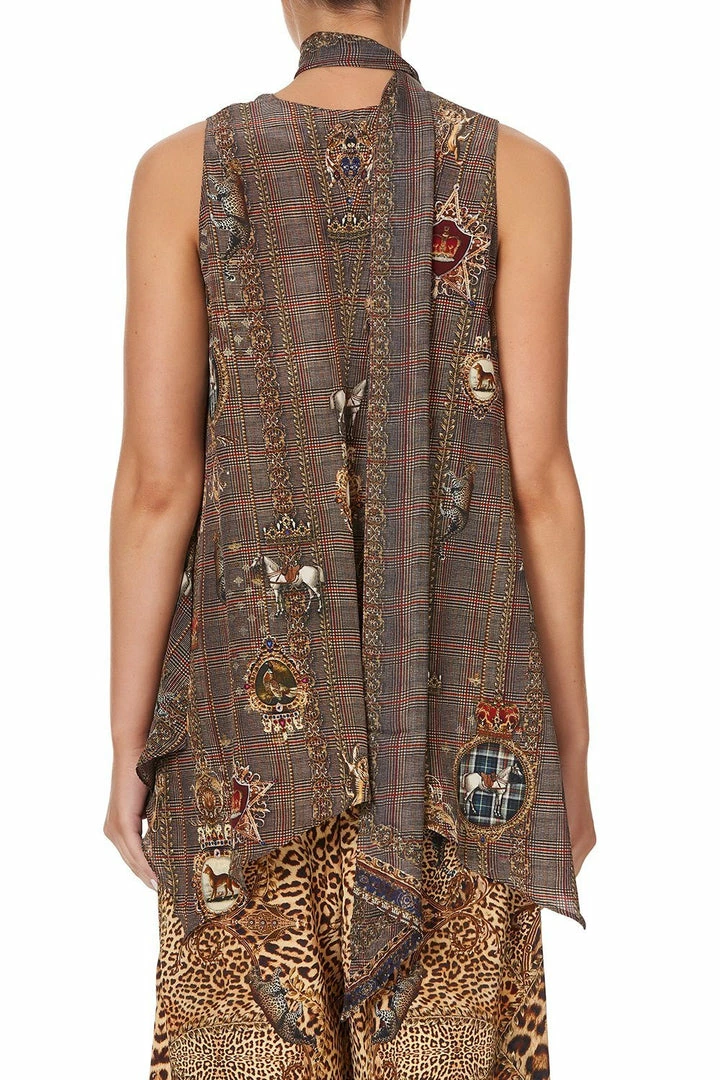 Camilla EBoutique (US) Up To 30% Off HANDKERCHIEF HEM TOP LADY LODGE