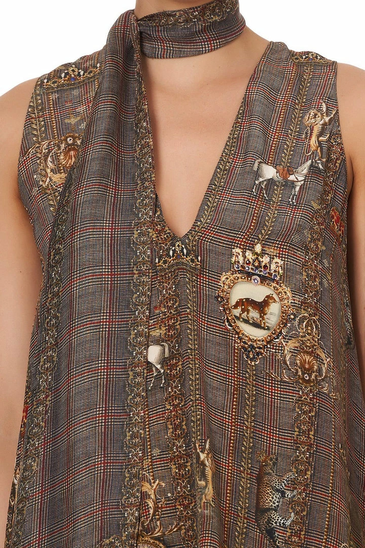 Camilla EBoutique (US) Up To 30% Off HANDKERCHIEF HEM TOP LADY LODGE