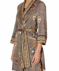 Camilla EBoutique (US) ROLL COLLAR PAJAMA JACKET LADY LODGE