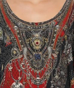 Camilla EBoutique (US) ROUND NECK KAFTAN LONDON CALLING Up To 30% Off