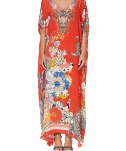 Camilla EBoutique (US) V-NECK KAFTAN PAISLEY IN PATCHES