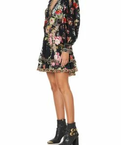 Camilla EBoutique (US) BUTTON FRONT FRILL DRESS HAMPTON HIVE