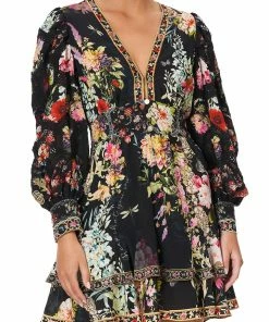 Camilla EBoutique (US) BUTTON FRONT FRILL DRESS HAMPTON HIVE