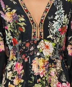 Camilla EBoutique (US) BUTTON FRONT FRILL DRESS HAMPTON HIVE